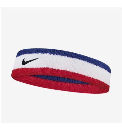 Повязка на голову Nike Swoosh сине-бело-красная