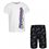 Костюм Jordan Sticker T-Shirt and Shorts Set