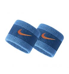 Напульсник Nike Swoosh сине-оранжевый