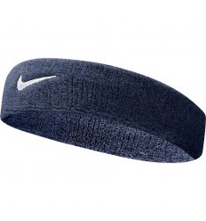 Повязка на голову Nike Swoosh темно-синяя