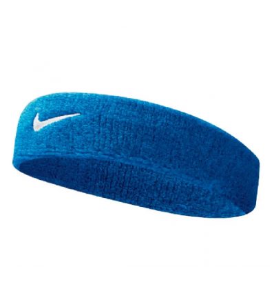 Повязка на голову Nike Swoosh cиняя