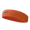 Повязка на голову Nike Swoosh оранжевая
