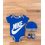 Детский набор Nike Baby (0-6M) Bodysuit, Hat and Booties Box Set