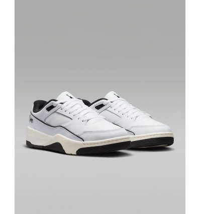 Jordan Flight Court White