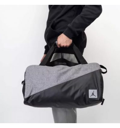 Сумка Jordan Jumpman Duffel Bag черно-серая