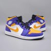 Jordan 1 Mid Lakers