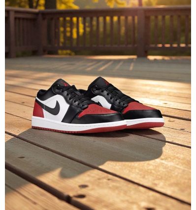 Jordan 1 Low Bred Toe