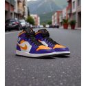 Jordan 1 Mid Lakers