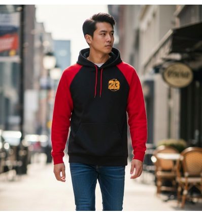 Толстовка Jordan Retro 13 Jumpman Fleece черно-красная