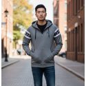 Толстовка Jordan Jumpman Air HBR Full-Zip серая