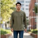 Лонгслив Jordan Flight Team Olive