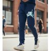 Штаны Jordan Jumpman Classic Fleece синие 
