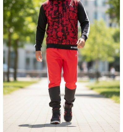 Штаны Jordan Jumpman Woven Pants красные