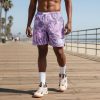 Шорты Jordan ALL OVER PRINT фиолетовые