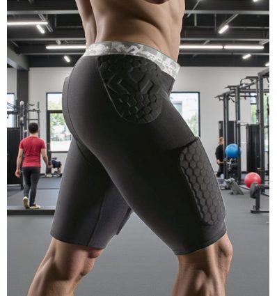 Компрессионные шорты с защитой McDavid Hex Thudd Short 