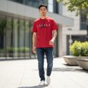 Футболка Jordan JSW Jumpman Air красная
