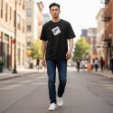 Футболка Jordan MJ Jumpman Box черная
