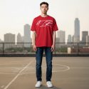 Футболка Jordan Air Script красная