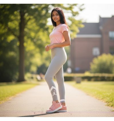 Женские Леггинсы Jordan Diamond Leggings серые 